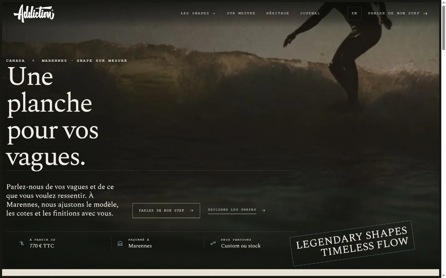 Accompagner des marques de surf